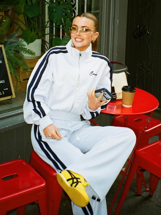 Instagram post by @molly.mcfarlane for Cernucci. Caption reads: @cernucci girl ad.