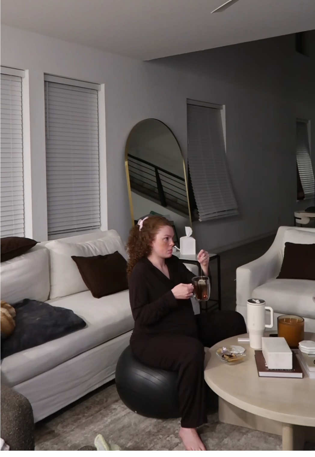 TikTok post by @amandaasad for true Botanicals. Caption reads: Get unready with me at 37 weeks pregnant 🤰Added....