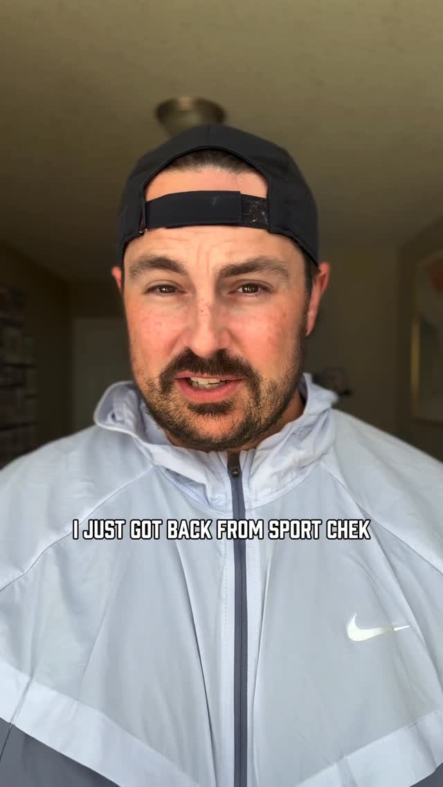 Instagram post by @brecarperuns for Sport Chek. Caption reads: With marathon training seemingly everywhere I....