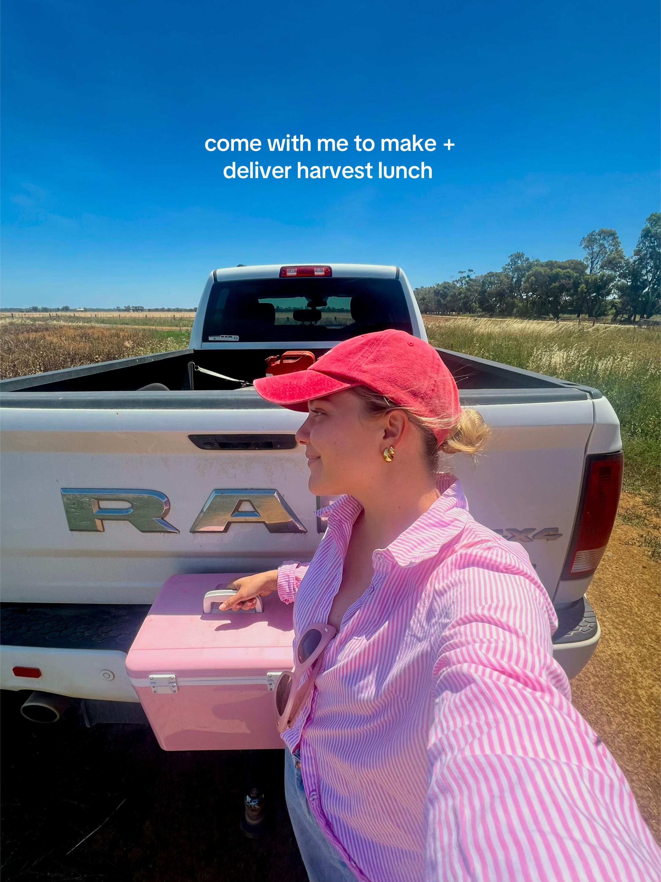 TikTok post by @georgiearnolddd for Remedy Drinks. Caption reads: Today’s menu:  Burgers from @OUR COW #gifted....