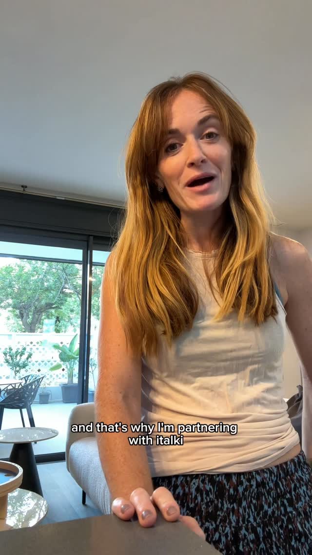 Instagram post by @goanddogood for italki. Caption reads: #partner Have you heard of @italki I know there....