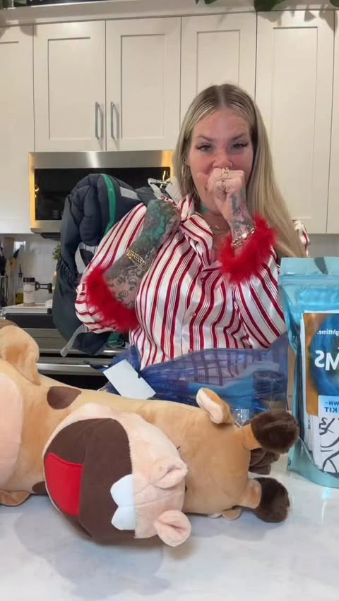 Instagram post by @itsmamacookie for Netflix Family. Caption reads: #greenscreen in your dreams!🥹😭￼ ty....