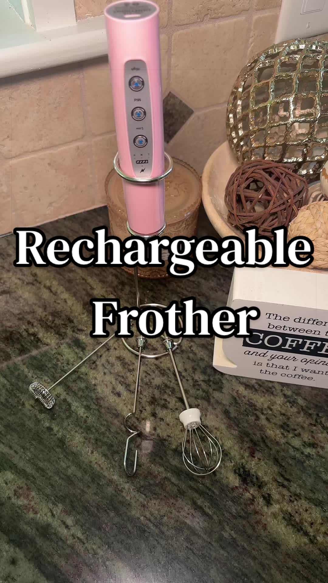 TikTok post by @ladyliz100 for Odiforgo. Caption reads: @ODIFORGO This is My Favorite Frother EVER!! So....
