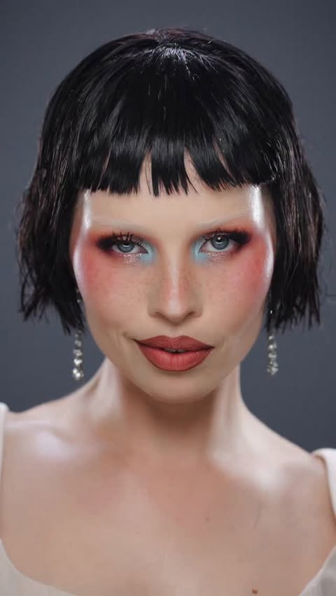 Instagram post by @celine_bernaerts for Augustinus Bader. Caption reads: PRODUCTS USED:
@augustinusbader the rich....