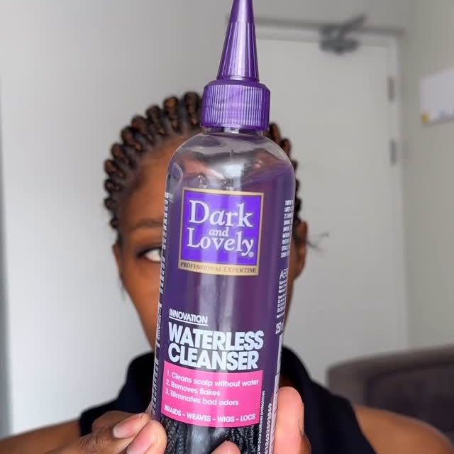 Instagram post by @zoliswa_gm for Dark and Lovely. Caption reads: Let’s refresh my straight back using the Dark and....
