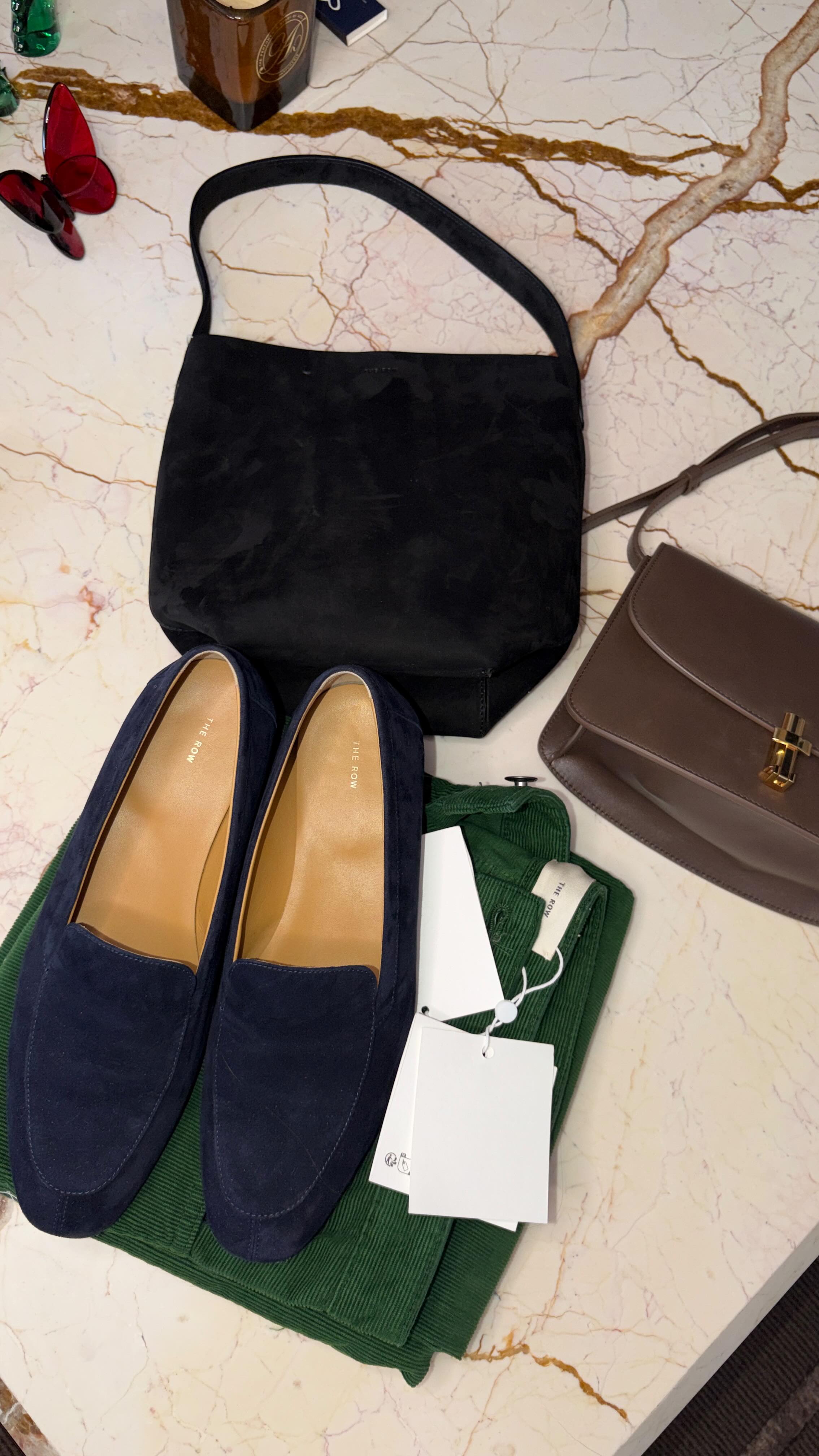 Instagram post by @madisonavenuespy for The Row. Caption reads: That was fun while it lasted. The last day of....