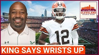 YouTube post by @UltimateClevelandSportsShow for Peloton. Caption reads: Former NFL QB Shaun King on why the time for....