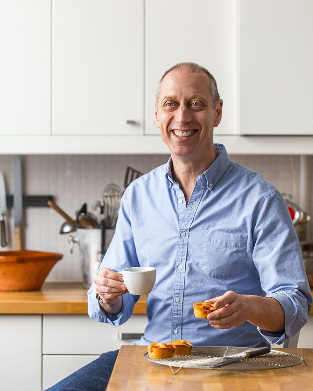 Instagram post by @davidlebovitz for Cherry Bombe. Caption reads: Calling all Paris and dessert fans!....