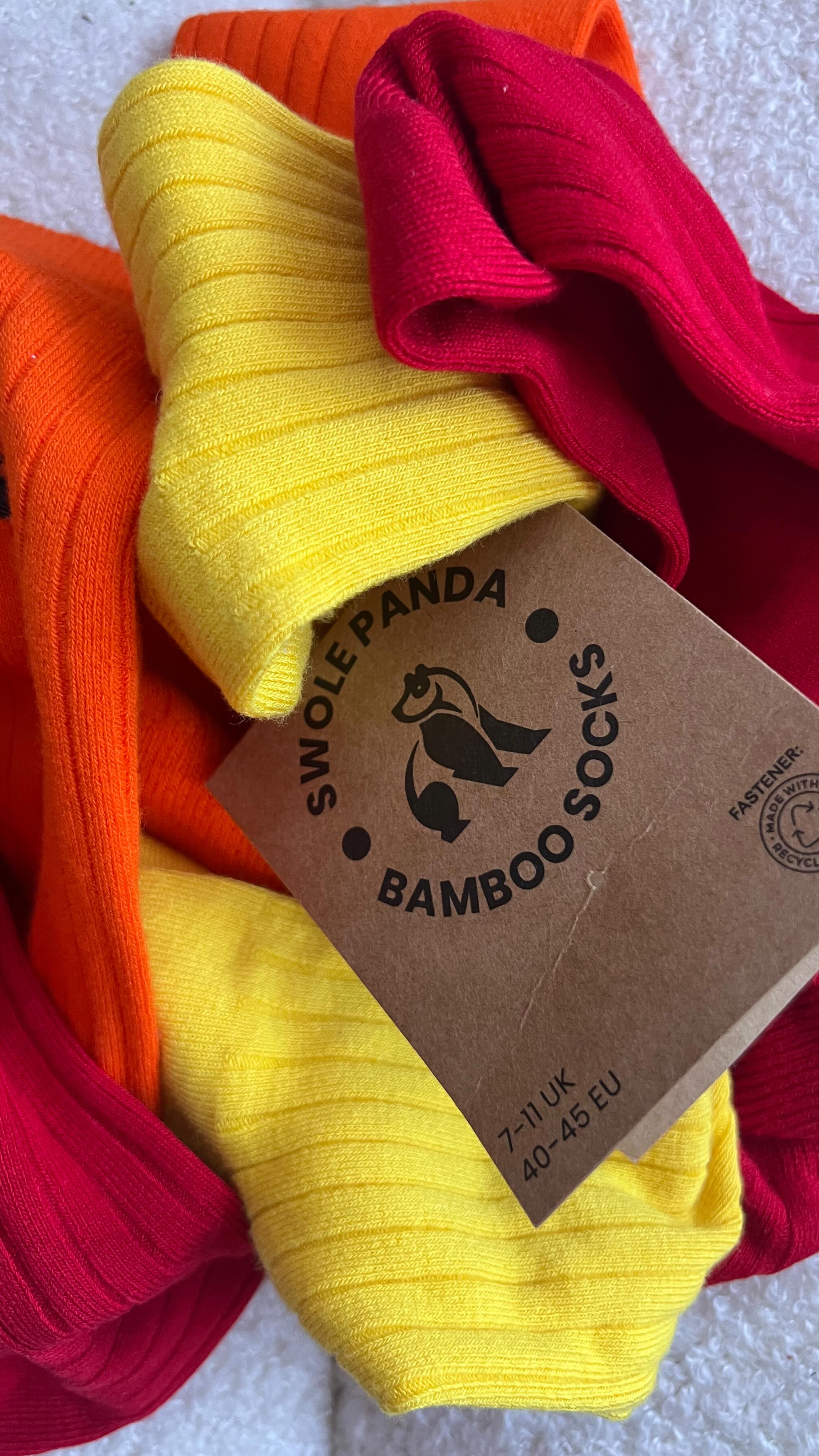 Instagram post by @andrasjacobs for Swole Panda. Caption reads: AD | Don’t forget the power of a sock! Thanks....