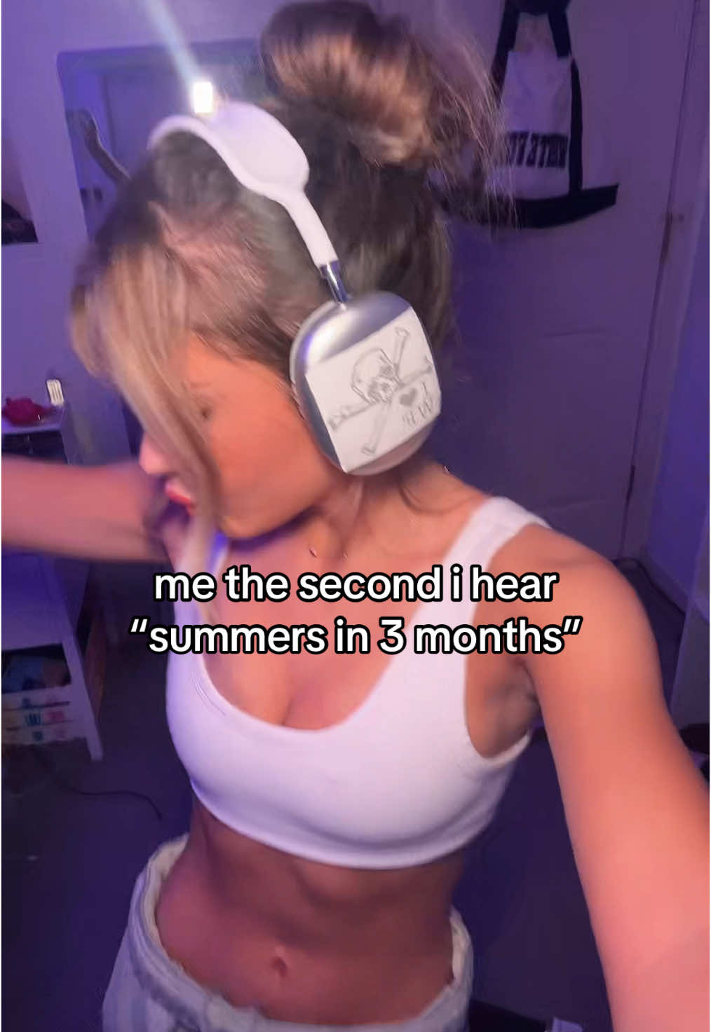 TikTok post by @delylahd for ancheer. Caption reads: [...] without leaving my room?? yes plz 🤗....