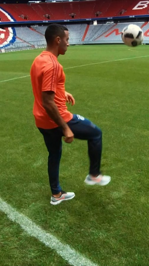 Instagram post by @thiago6 for Allianz. Caption reads: What is your biggest dream and what is your....