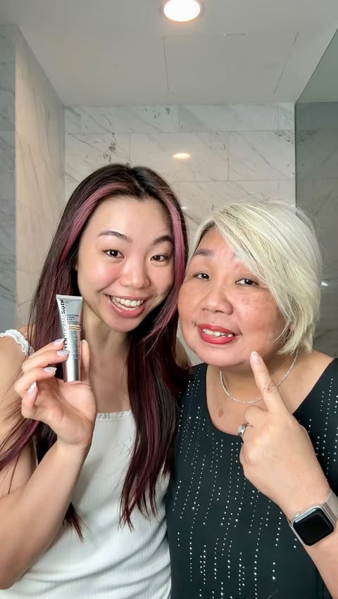 Instagram post by @misspopsasa for Peter Thomas Roth. Caption reads: ✨Testing the Peter Thomas Roth Instant FirmX....