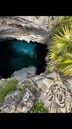 Instagram post by @ariellasimke for Scuba Diving. Caption reads: I love the idea of people walking around in the....