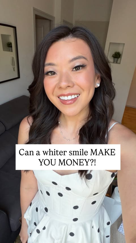 Instagram post by @your.richbff for Crest. Caption reads: [...] your teeth white and your pay right with....