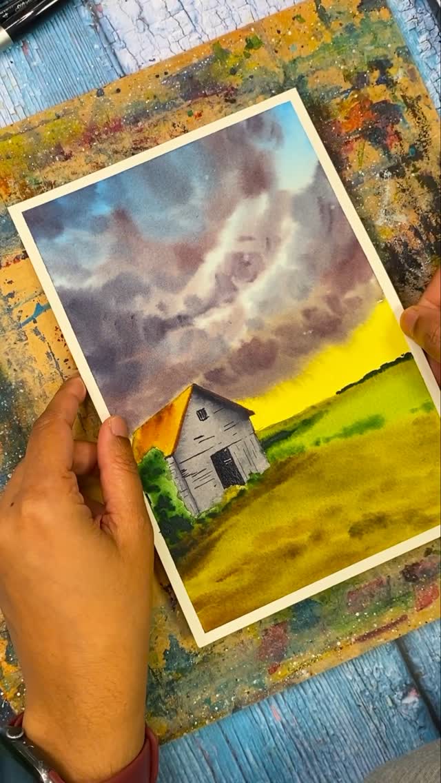 Instagram post by @colourfulmystique for Skillshare. Caption reads: Come join my 100 days class in @skillshare 💖💖💖....