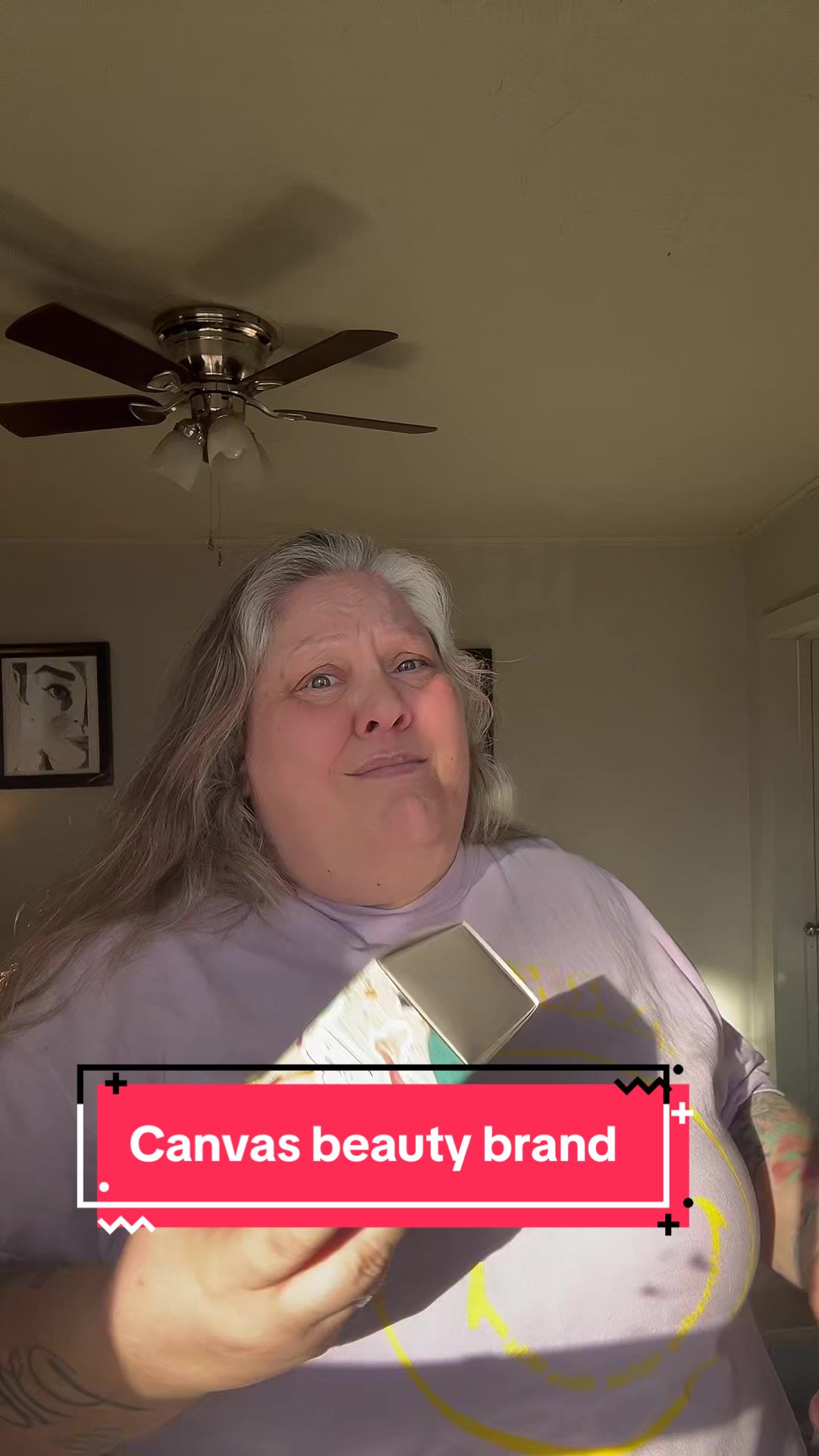 TikTok post by @tawnyroan for Canvas Beauty Brand. Caption reads: @CANVAS BEAUTY BRAND has went and done it AGAIN. I....