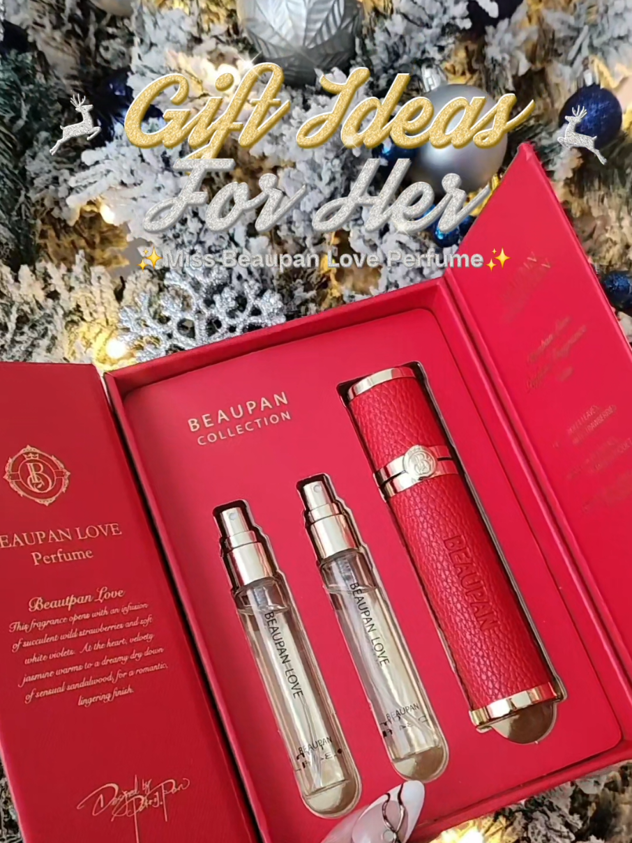 TikTok post by @elissa.90 for Beaupan USA. Caption reads: @Beaupan Love Perfume for Women's 👌🏻✨️ the....