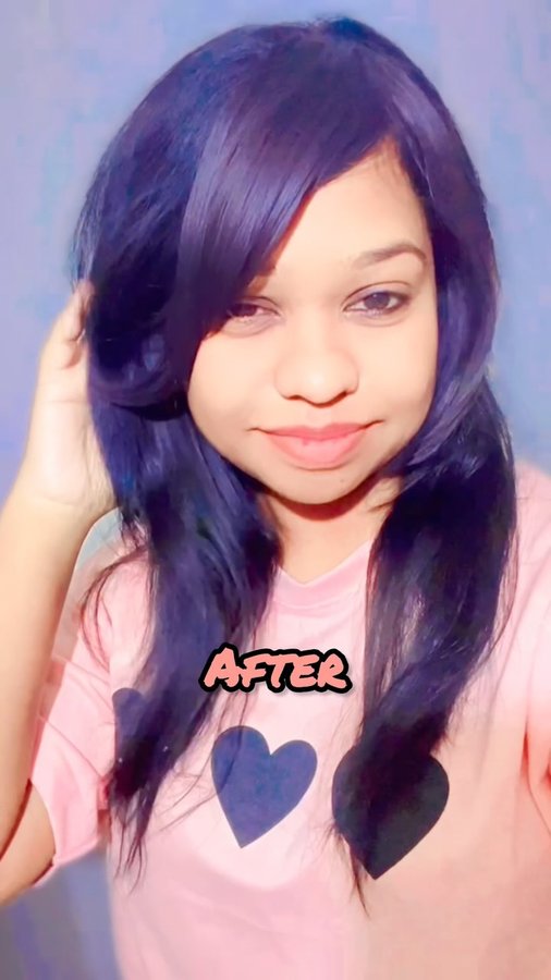 Instagram post by @pramila5 for Hobo.Video. Caption reads: Flaunt your gorgeous locks with the rich, vibrant....