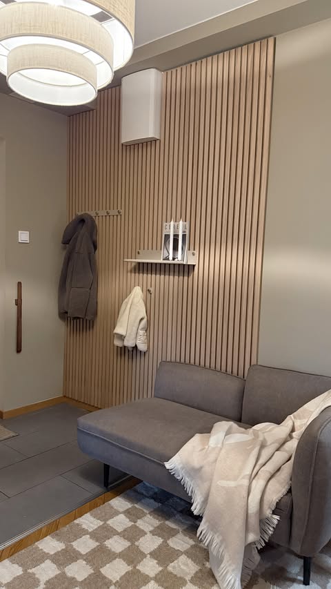 Instagram post by @linaveronica for WoodUpp. Caption reads: [...] of the result? In collaboration with....