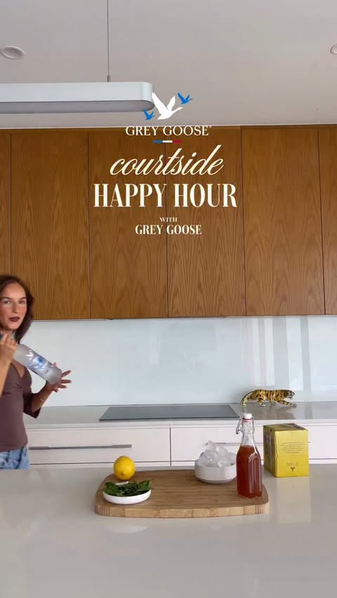 Instagram post by @brooke.upton for Australian Open. Caption reads: [...] try the hottest new cocktail of the....