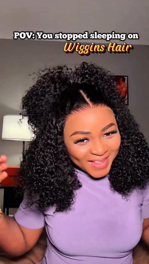 Instagram post by @meerah__bee for Wiggins Hair. Caption reads: How many styles did you count and which is your....