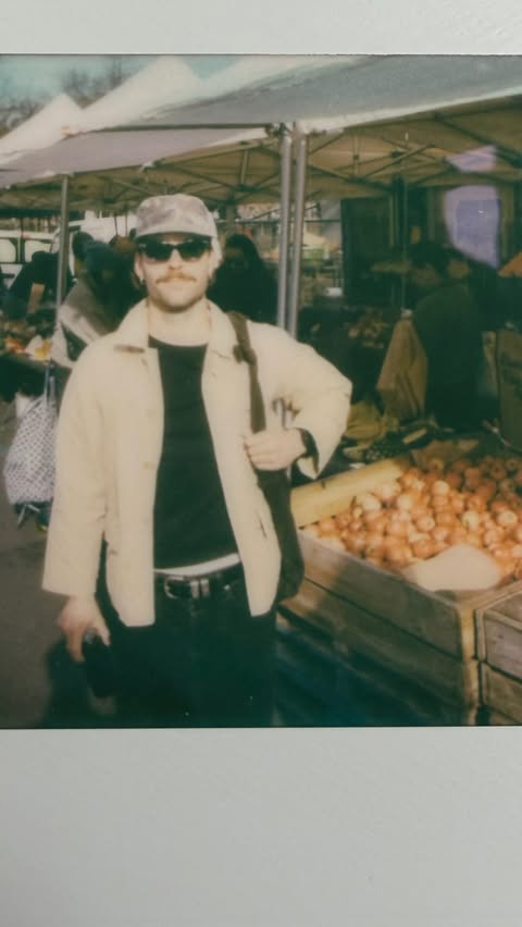 Instagram post by @harryholland for Polaroid. Caption reads: [...] out on capturing special moments. The....