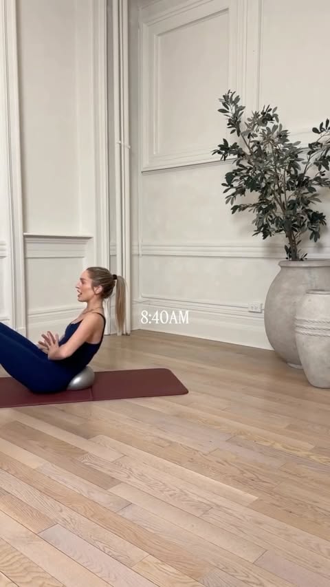 Instagram post by @katyschuele for The Sculpt Society. Caption reads: Mornings as a working mom are… a lot 😅

Getting....