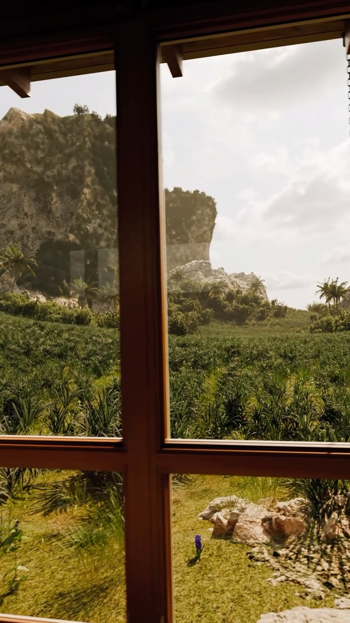 Instagram post by @parkerlocke for Jurassic World. Caption reads: Stepping into the world of #JurassicWorldRebirth -....