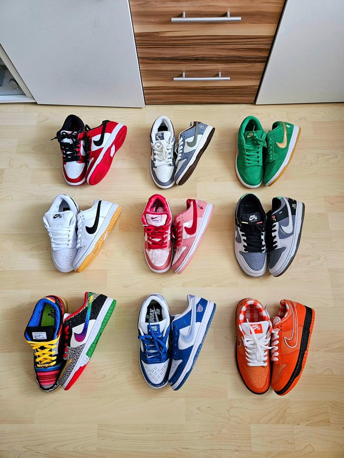 Instagram post by @thaomymignon for Nice Kicks. Caption reads: Tic-Tac-Toe....