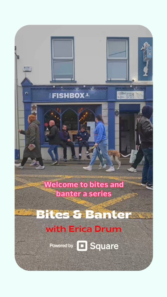 Instagram post by @ericadrumie for Square. Caption reads: [...] sure to order the tacos! ‘ Powered by....