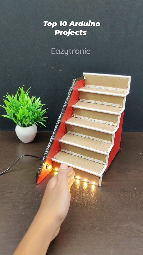 Instagram post by @eazytronic3795 for JLCPCB. Caption reads: Top 10 Arduino projects 
Promoted by....