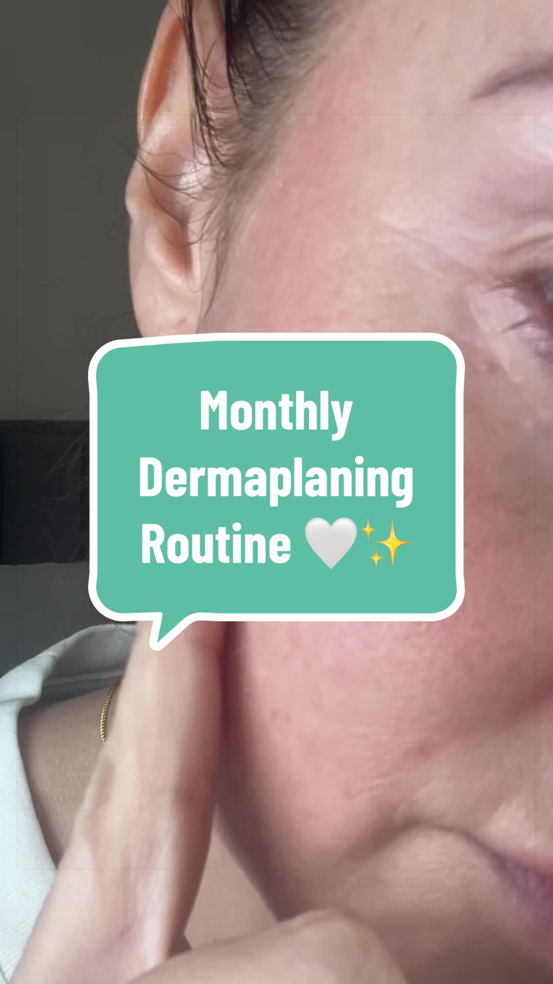 TikTok post by @natvedits83 for Kanzen Skincare. Caption reads: [...] #SkinPrep #AestheticSkin @Kanzen Skincare.