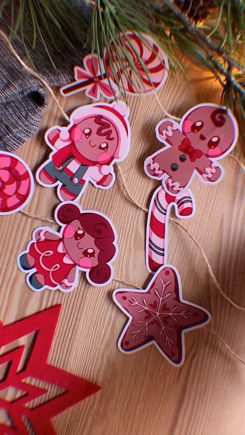 Instagram post by @madie_arts for HP. Caption reads: [...] Countdown to Christmas! I teamed up with @hp....