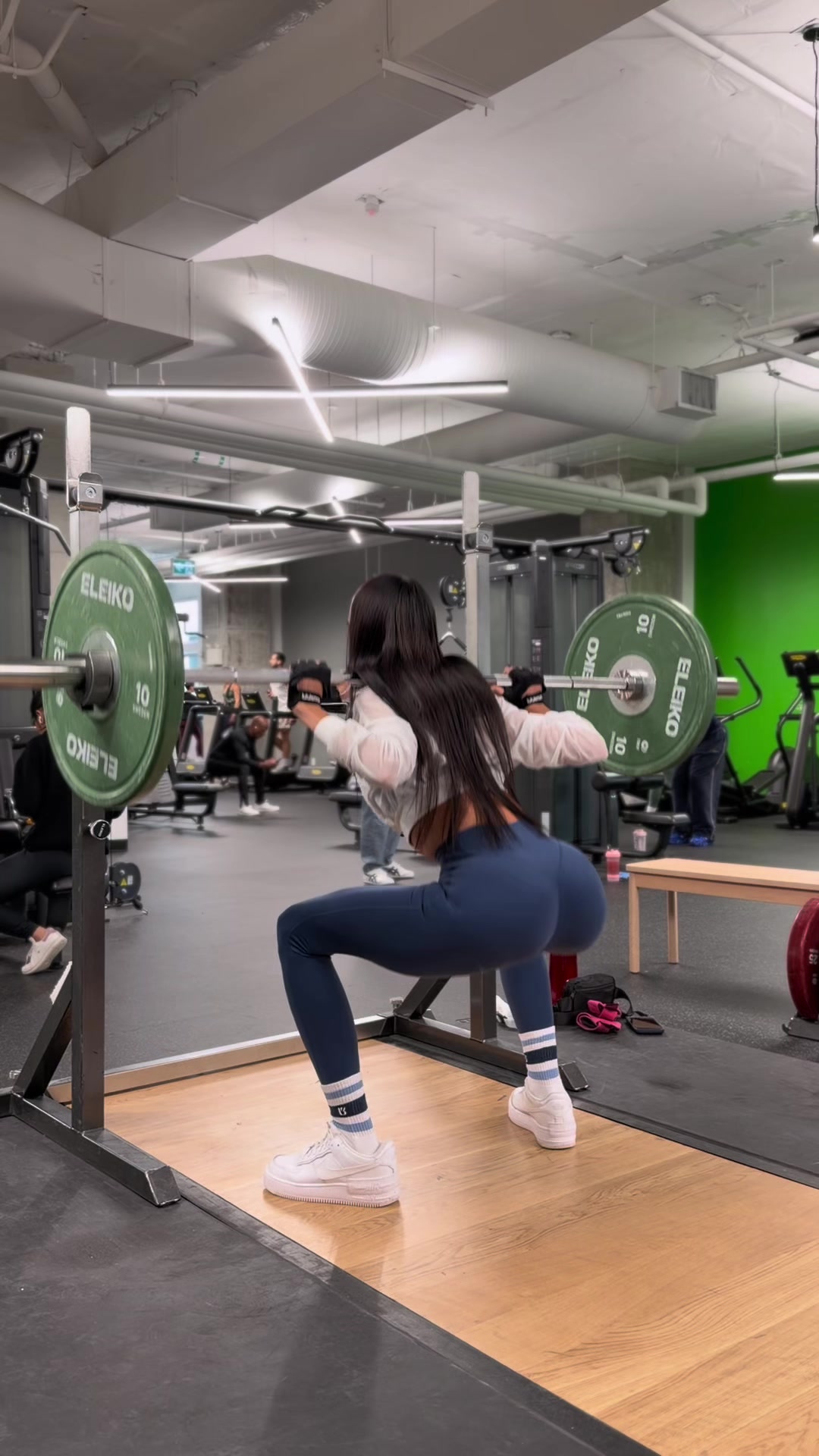 TikTok post by @erinmar_canada for Buffbunny Collection. Caption reads: Wearing @Buffbunny Collection Code ERINMAR for 10%....