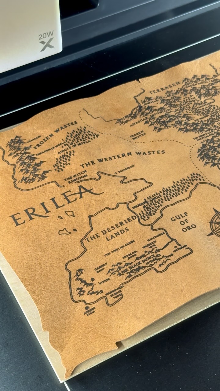 Instagram post by @xtool.eu for xTool. Caption reads: [...] maps, with our brand new xTool M1 Ultra....