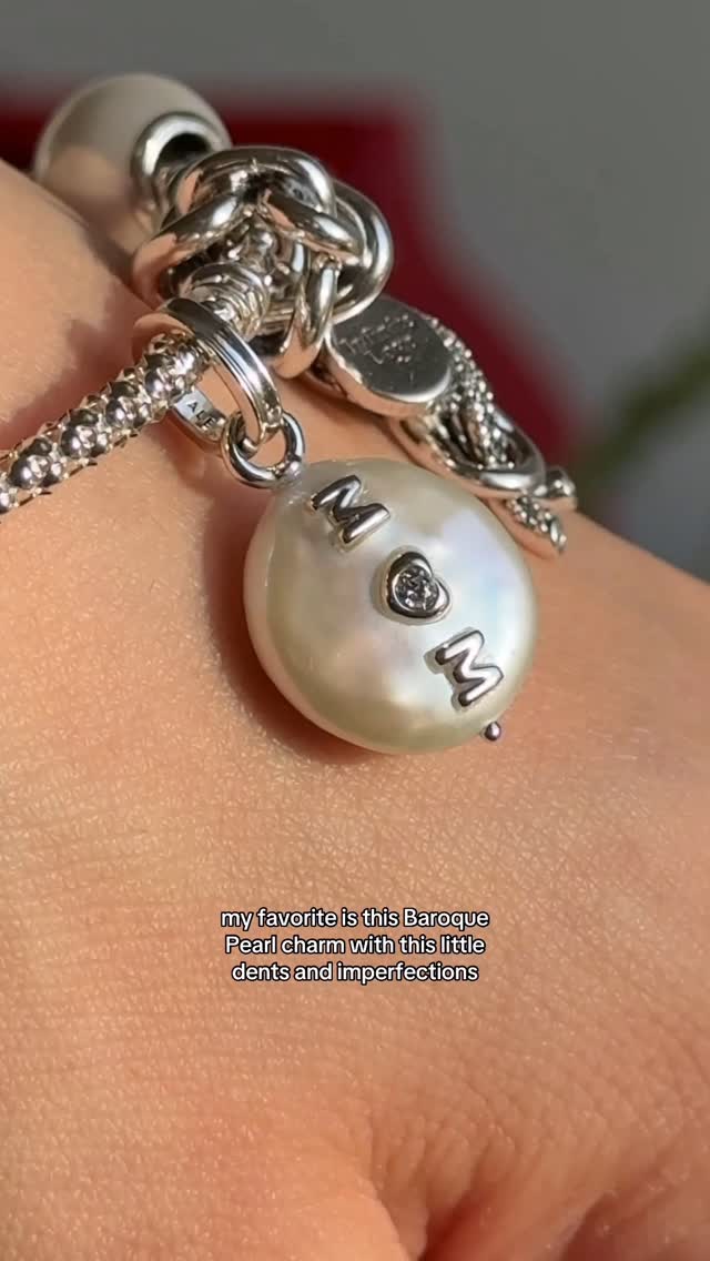 Instagram post by @garbo.zhu for Pandora. Caption reads: Celebrate the moms in your life with....