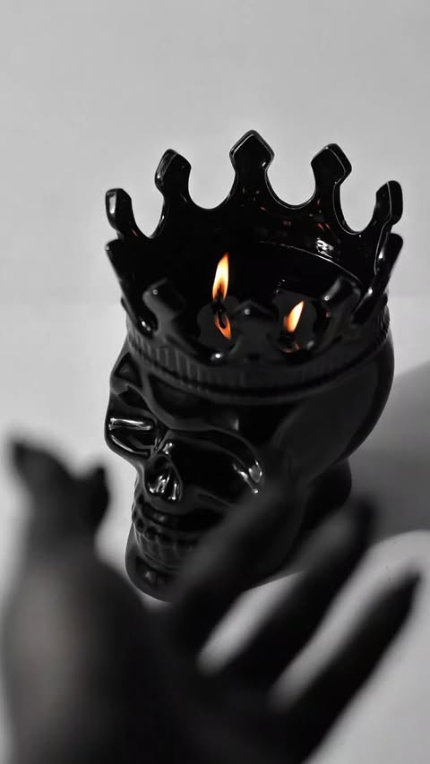 Instagram post by @skindivian for Thompson Ferrier. Caption reads: Black Dantés Skull in Secret Sucré*....