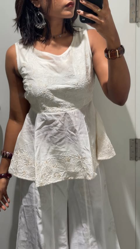 Instagram post by @devapriya._devadas for Zudio. Caption reads: [...] shopping just got better 🌸💗 Check out....