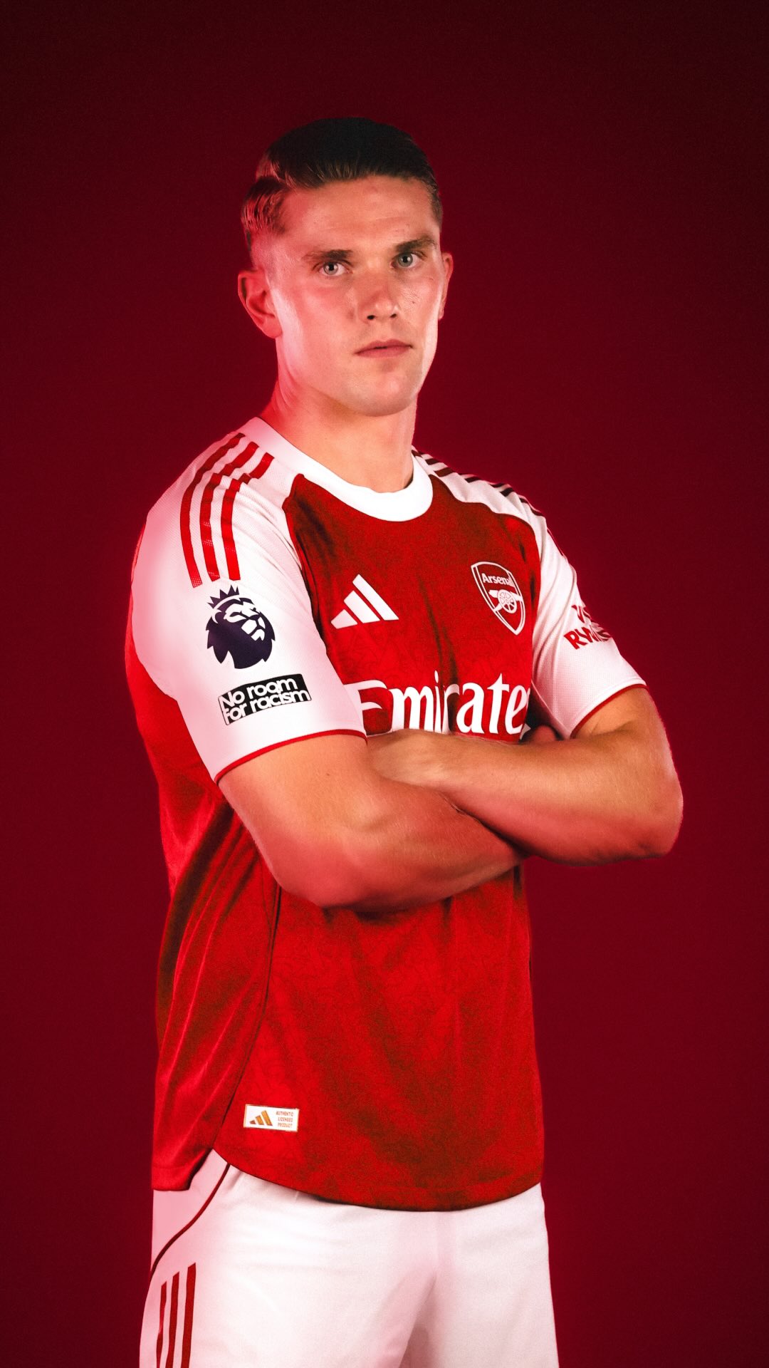 Instagram post by @arsenal for Premier League. Caption reads: This is where you need to be.

Viktor Gyökeres is....