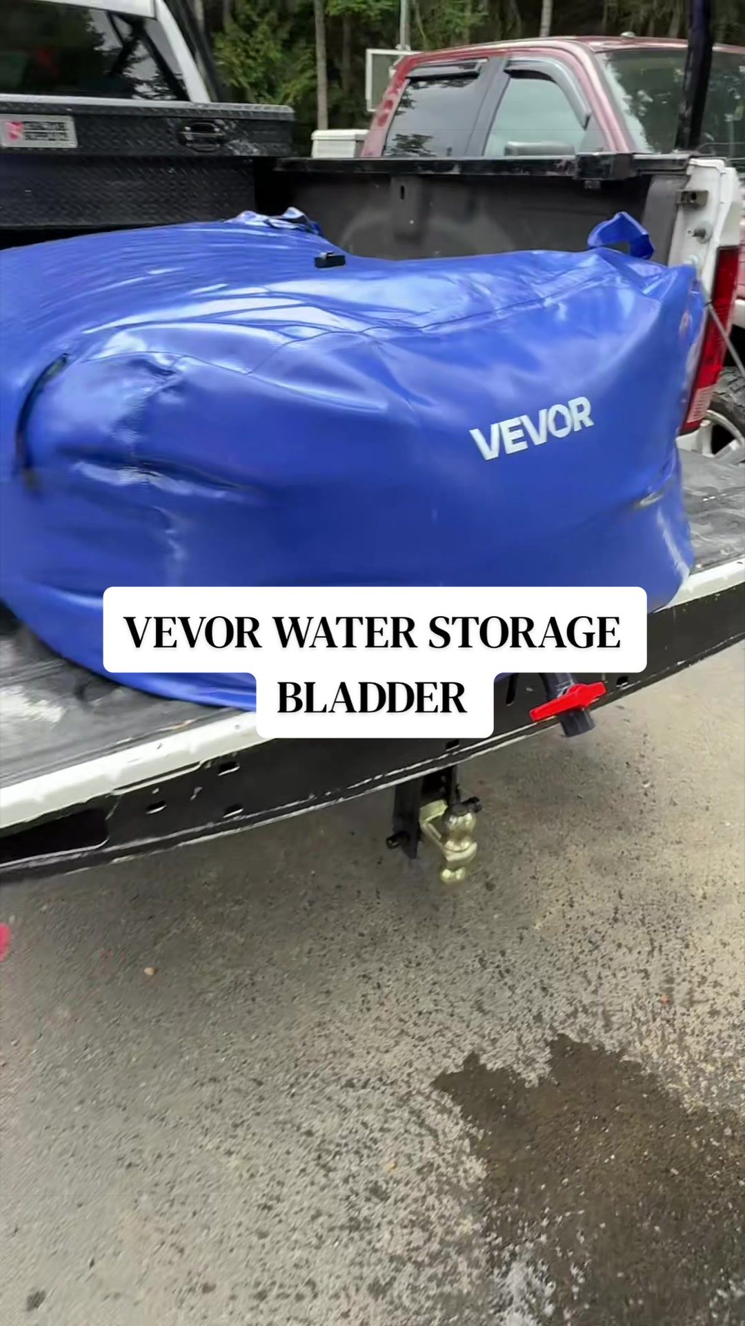 TikTok post by @k.singleton for VEVOR US. Caption reads: This is actually a brilliant idea 💡 @VEVOR Home....