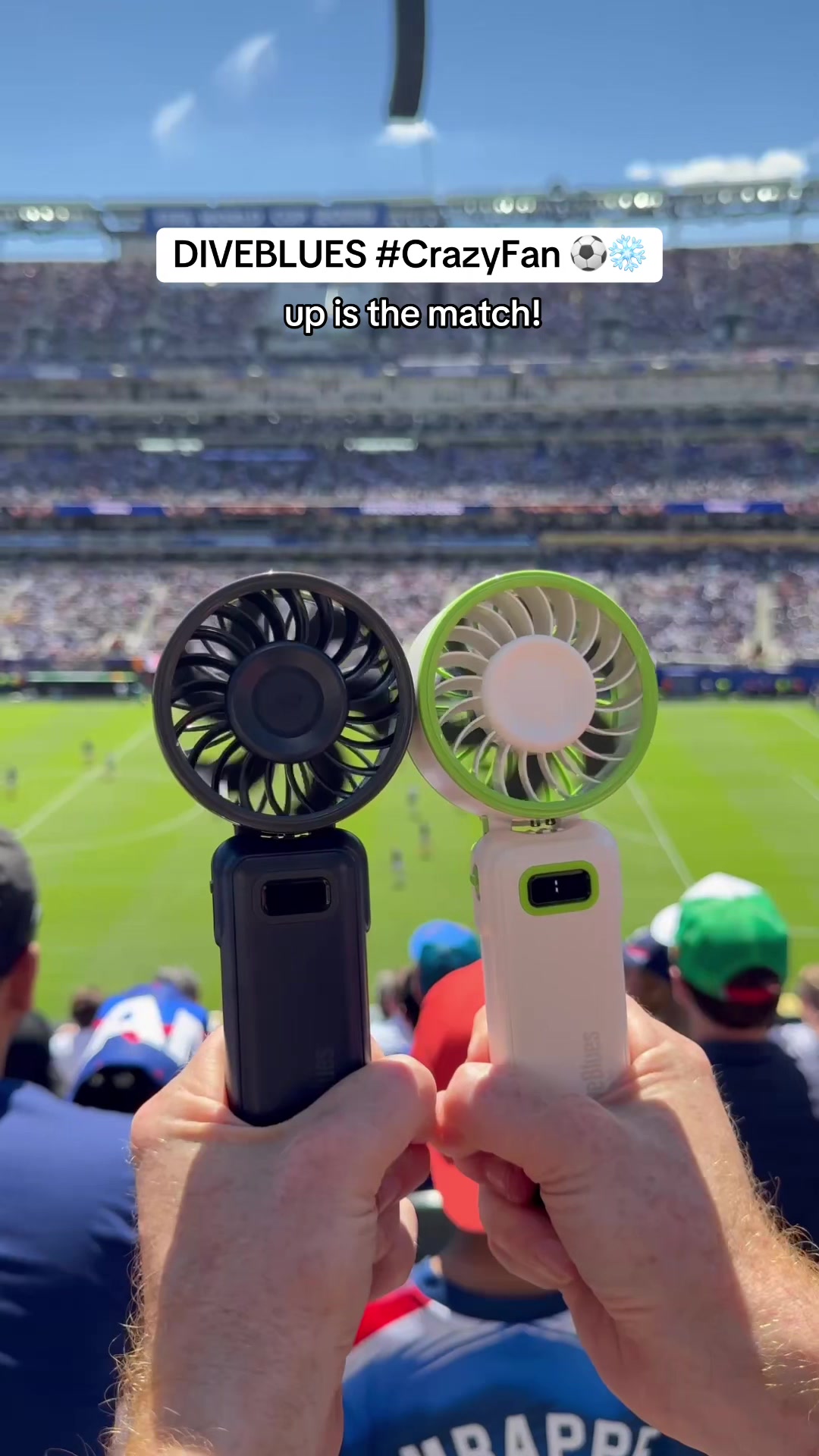 TikTok post by @sharmedlife for Ocoopa. Caption reads: Supporting your team is easy. Staying cool in the....