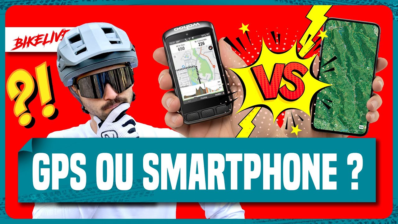 YouTube post by @BikelivebyVéloToutTerrain for Crankbrothers. Caption reads: Is it still necessary to buy a mountain bike GPS....