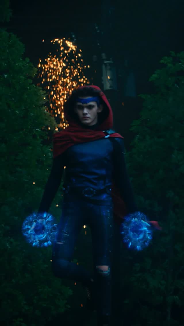 Instagram post by @danielselon for Marvel. Caption reads: It’s all in the details for Wiccan.

Get a....