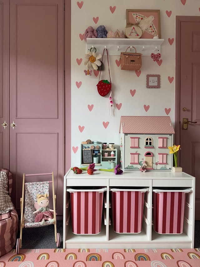 Instagram post by @sophiesomay for Olli Ella. Caption reads: This room has been such a labour of love but I’m....