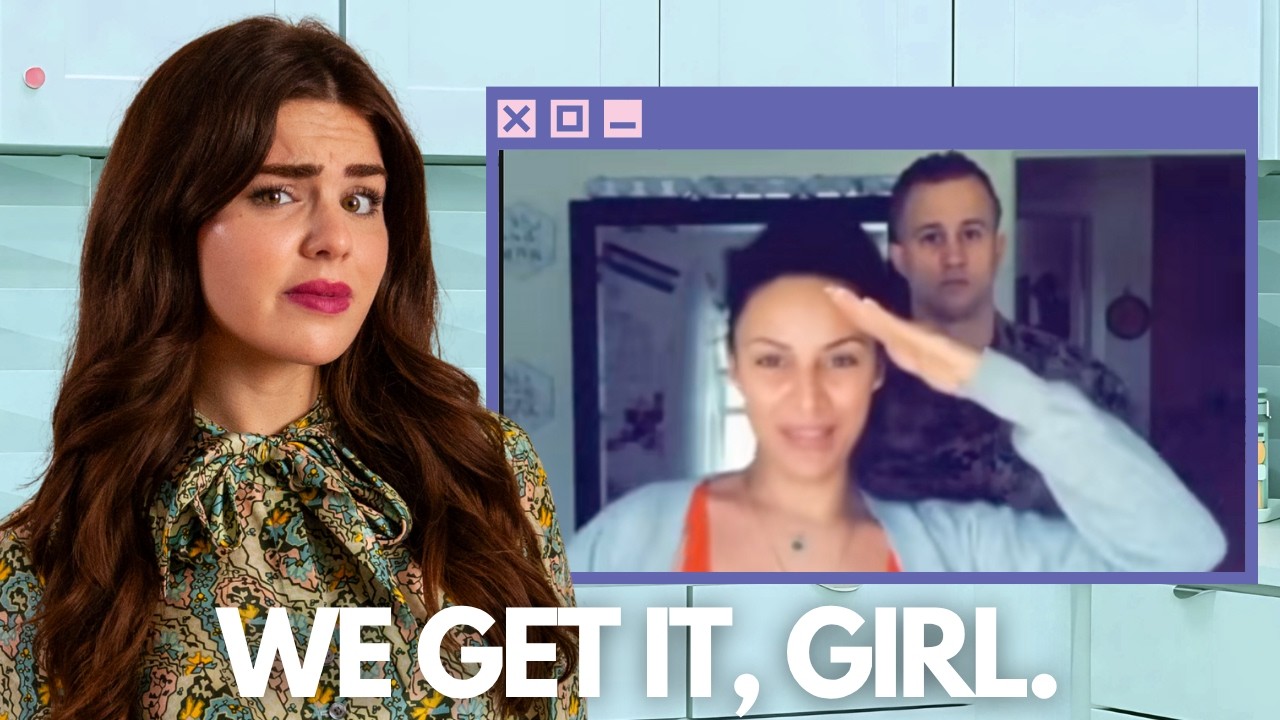 YouTube post by @tylerbenderr for Quince. Caption reads: These Blue Collar Wives Are OUT OF CONTROL |....