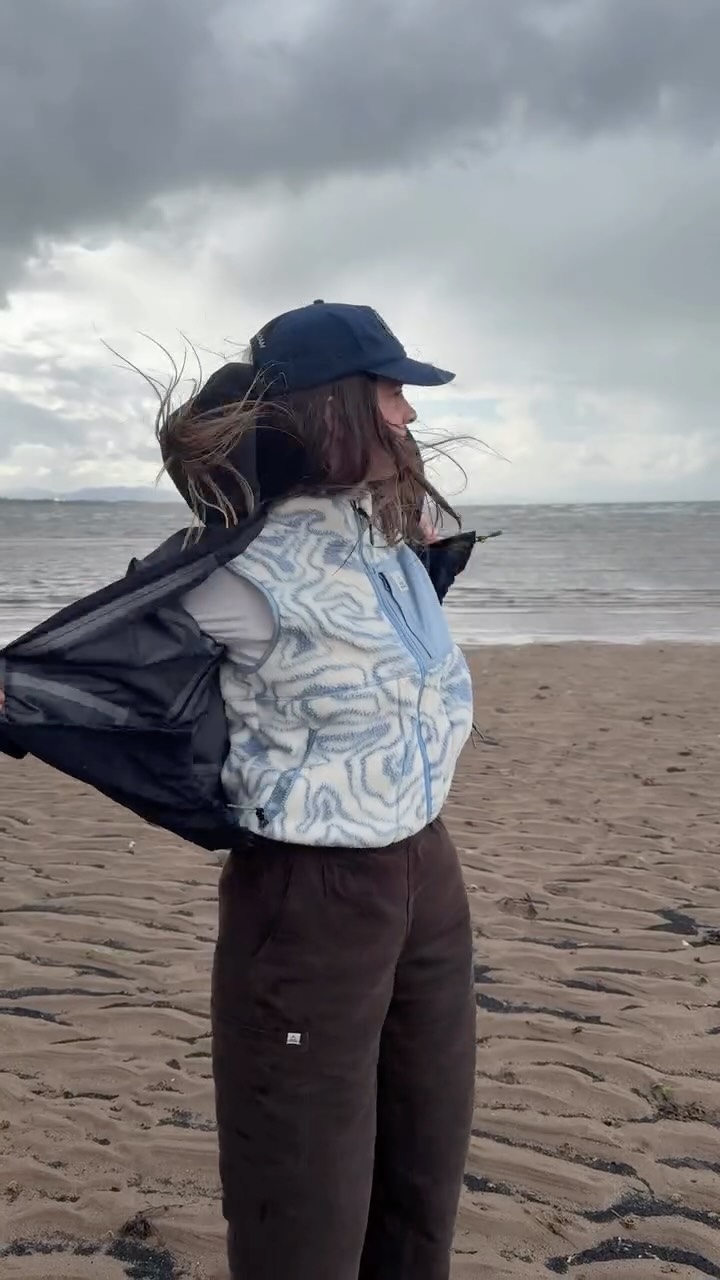 Instagram post by @coldwaterkristen for Passenger Clothing. Caption reads: It feels like the cold weather came quick!! I wild....