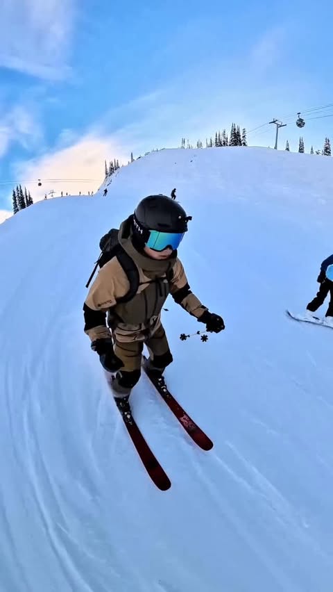 Instagram post by @campwithcol for Epic Pass. Caption reads: [...] one right option. @whistlerblackcomb....