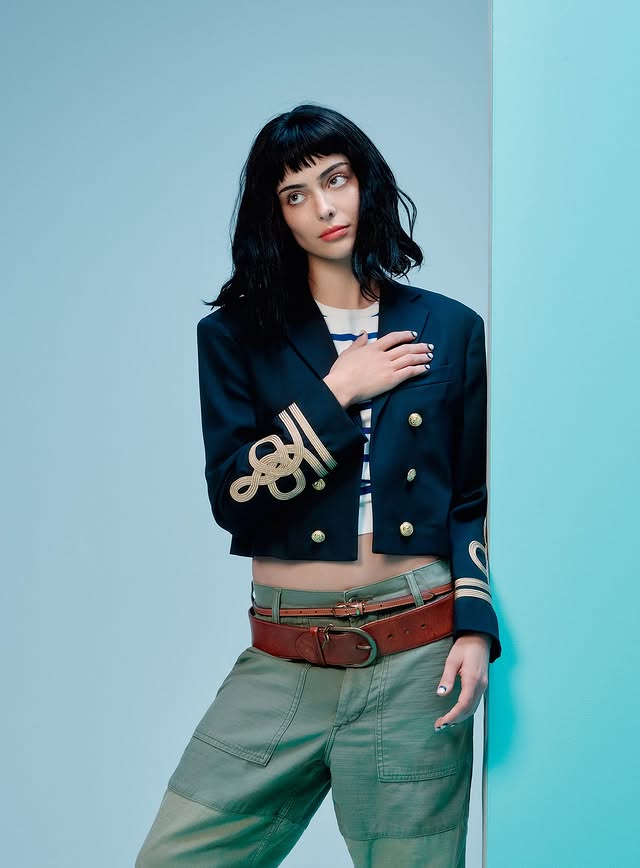 Instagram post by @vogueaustralia for Ralph Lauren. Caption reads: There is an infectious, playful energy to....