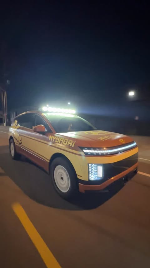 Instagram post by @bigtimebigtimebigtimebigtime for Hyundai USA. Caption reads: If you want to be our friends and ride in the....