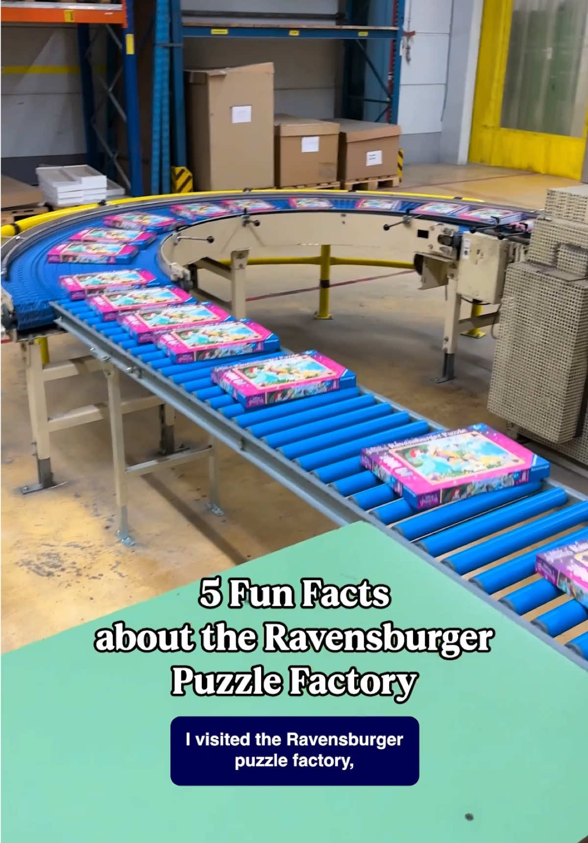 TikTok post by @karenpuzzles for Ravensburger. Caption reads: The room in that last one is incredible. Did you....